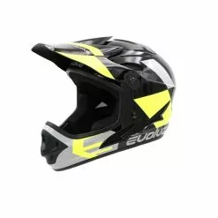 CASQUE EVOLVE STORM - GLOSSY BLACK / NEON YELLOW