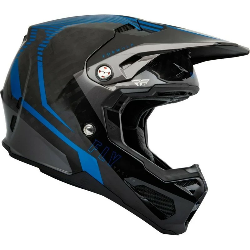 CASQUE FLY FORMULA CARBONE TRACER BLEU/NOIR 2023 1 CASQUE FLY FORMULA CARBONE TRACER BLEU/NOIR 2023