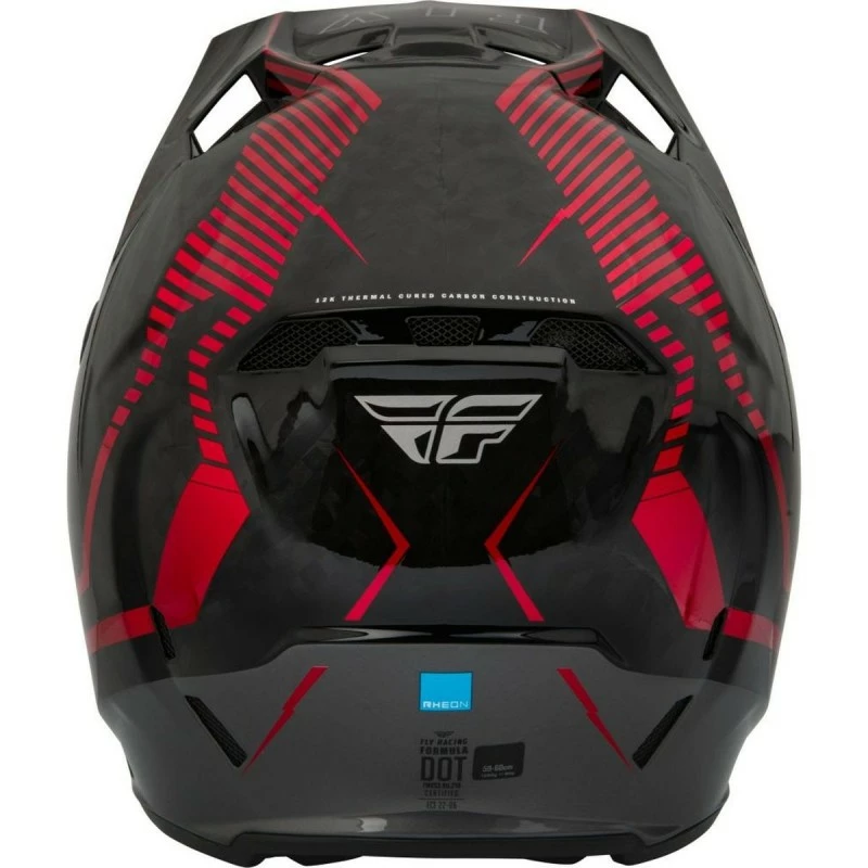 CASQUE FLY FORMULA CARBONE TRACER ROUGE/NOIR 2023 2 CASQUE FLY FORMULA CARBONE TRACER ROUGE/NOIR 2023 – Image 2