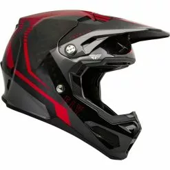 CASQUE FLY FORMULA CARBONE TRACER ROUGE/NOIR 2023