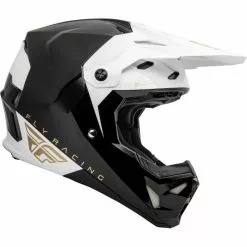 CASQUE FLY FORMULA CP SLANT NOIR/BLANC/GOLD 2023
