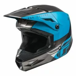 CASQUE FLY KINETIC STRAIGHT EDGE 2022 BLEU/GRIS/NOIR ENFANT -Ventes De Casques casque fly kinetic straight edge 2022 bleugrisnoir enfant 1 3
