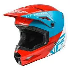 CASQUE FLY KINETIC STRAIGHT EDGE 2022 ROUGE/BLANC/BLEU -Ventes De Casques casque fly kinetic straight edge 2022 rougeblancbleu 1 3