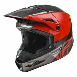 CASQUE FLY KINETIC STRAIGHT EDGE 2022 ROUGE/NOIR/GRIS -Ventes De Casques casque fly kinetic straight edge 2022 rougenoirgris 1 3