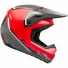 CASQUE FLY KINETIC VISION ROUGE/GRIS ENFANT 2023