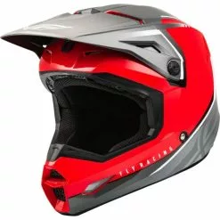 CASQUE FLY KINETIC VISION ROUGE/GRIS ENFANT 2023 -Ventes De Casques casque fly kinetic vision rougegris enfant 2023 3
