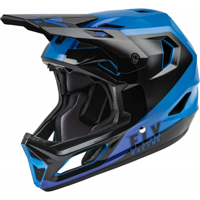 CASQUE FLY RAYCE BLEU/NOIR 1 CASQUE FLY RAYCE BLEU/NOIR