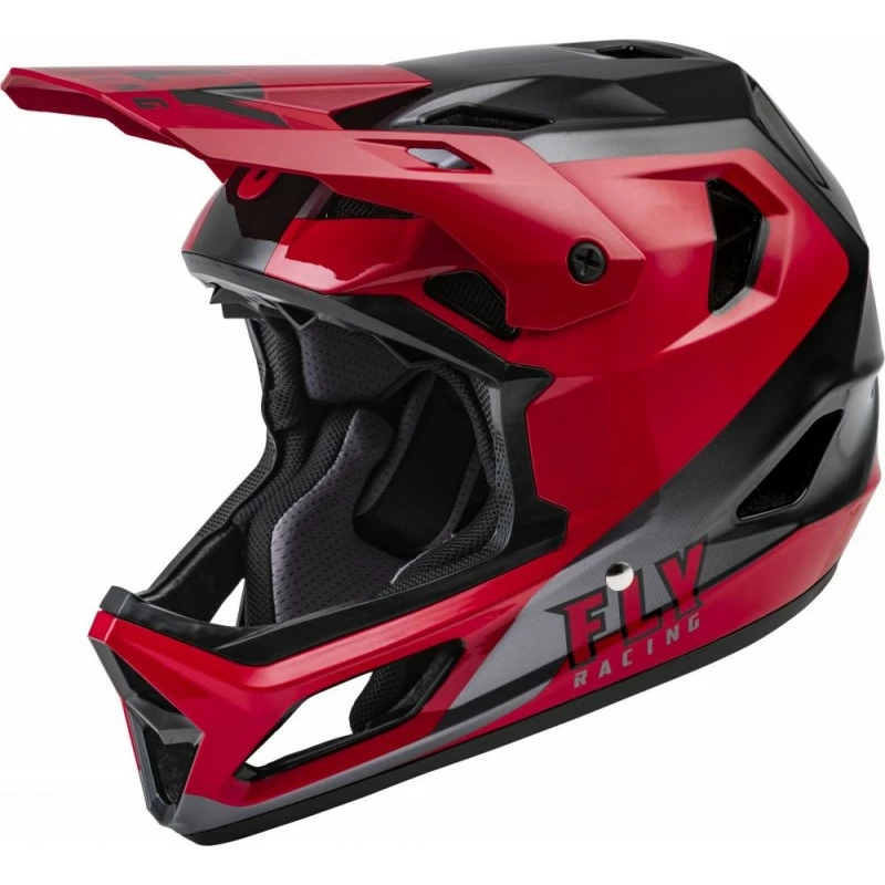 CASQUE FLY RAYCE ROUGE/NOIR ENFANT 4 CASQUE FLY RAYCE ROUGE/NOIR ENFANT – Image 4