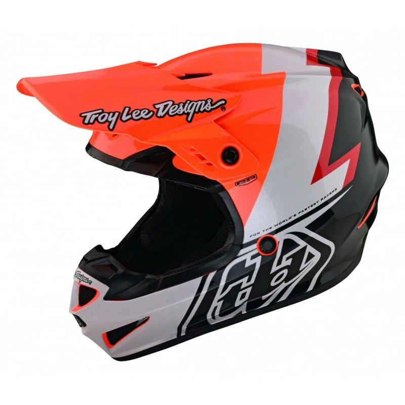 CASQUE GP VOLT ORANGE 2023 1 CASQUE GP VOLT ORANGE 2023