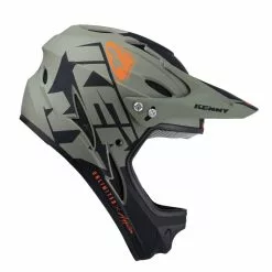 CASQUE KENNY DOWN HILL 2022 GRAPHIC DARK GREEN