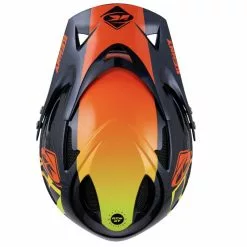 CASQUE KENNY DOWN HILL 2022 GRAPHIC ORANGE -Ventes De Casques casque kenny down hill 2022 graphic orange 2