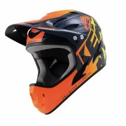 CASQUE KENNY DOWN HILL 2022 GRAPHIC ORANGE -Ventes De Casques casque kenny down hill 2022 graphic orange 3