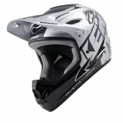 CASQUE KENNY DOWN HILL 2022 GRAPHIC SILVER -Ventes De Casques casque kenny down hill 2022 graphic silver 3