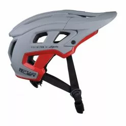 CASQUE KENNY SCRAMBLER GREY/RED