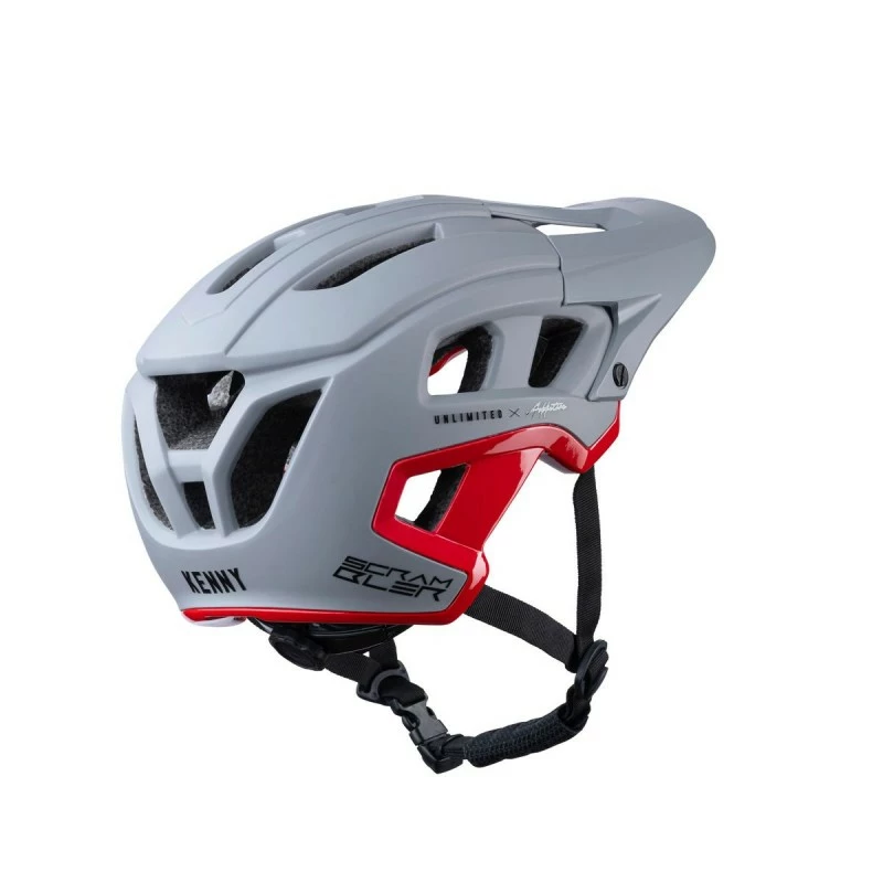 CASQUE KENNY SCRAMBLER KID GREY/RED 2023 2 CASQUE KENNY SCRAMBLER KID GREY/RED 2023 – Image 2