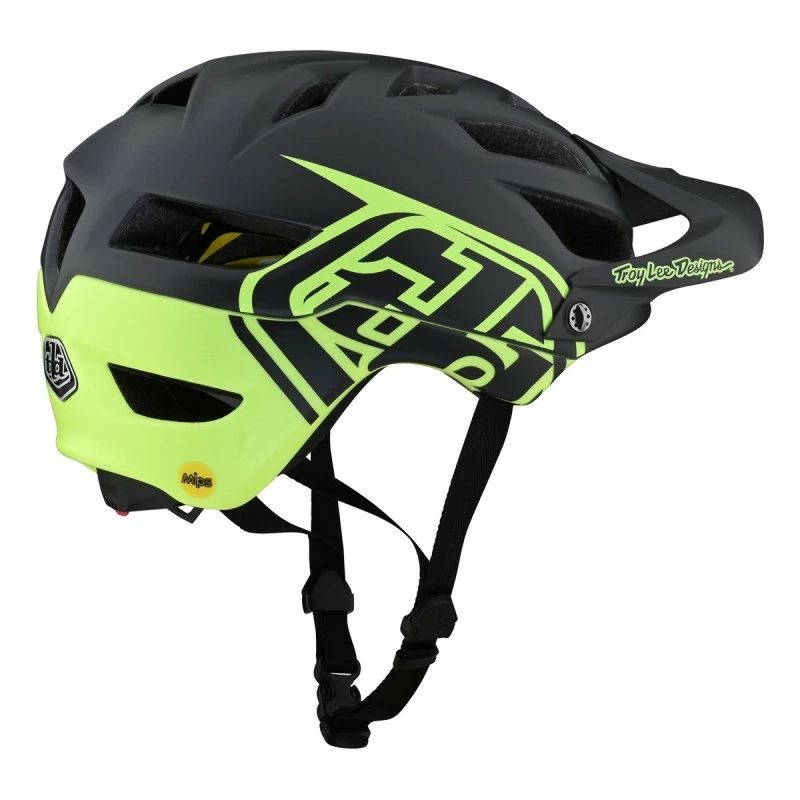 CASQUE TLD A1 MIPS CLASSIC GRAY/GREEN 1 CASQUE TLD A1 MIPS CLASSIC GRAY/GREEN
