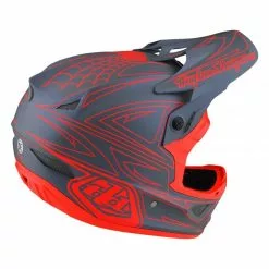 CASQUE TLD D3 FIBERLITE SPIDERSTRIPE GRAY/RED 2022 -Ventes De Casques casque tld d3 fiberlite spiderstripe grayred 2022 2