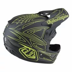 CASQUE TLD D3 FIBERLITE SPIDERSTRIPE GRAY/YELLOW 2022 -Ventes De Casques casque tld d3 fiberlite spiderstripe grayyellow 2022 2