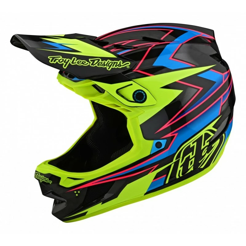 CASQUE TLD D4 CARBONE MIPS VOLT BLACK/FLO YELLOW 2022 1 CASQUE TLD D4 CARBONE MIPS VOLT BLACK/FLO YELLOW 2022