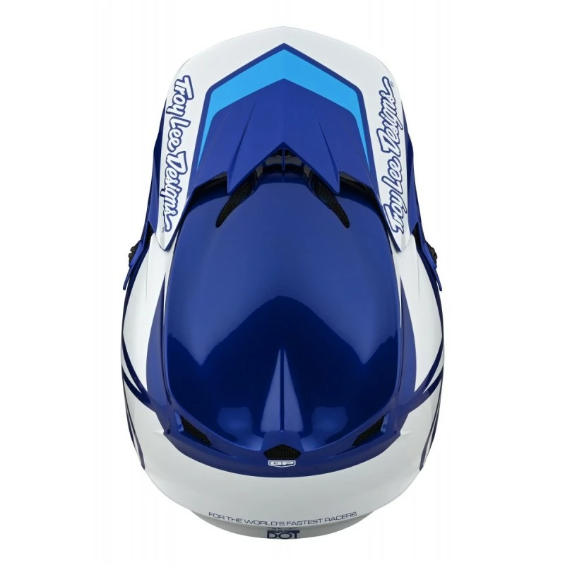 CASQUE TLD GP OVERLOAD BLUE/WHITE 2022 4 CASQUE TLD GP OVERLOAD BLUE/WHITE 2022 – Image 4
