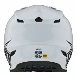 CASQUE TLD SE4 POLYACRYLITE MONO WHITE 2022 -Ventes De Casques casque tld se4 polyacrylite mono white 2022 2