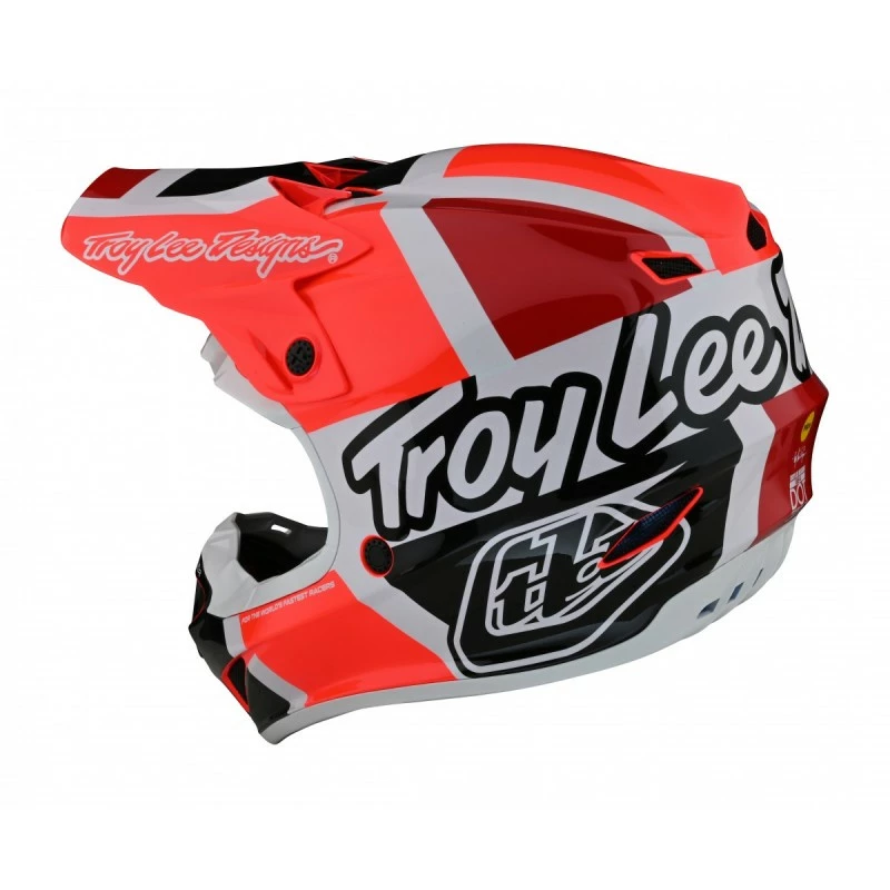 CASQUE TLD SE4 POLYACRYLITE QUATTRO RED/CHARCOAL 2022 2 CASQUE TLD SE4 POLYACRYLITE QUATTRO RED/CHARCOAL 2022 – Image 2