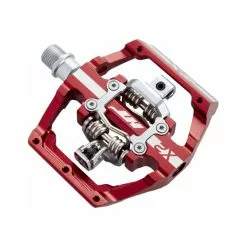 HT PAIRE DE PÉDALES AUTOMATIQUES X2 Rouge